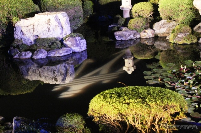 当夜は清水寺もトリデンテがちりばめられた