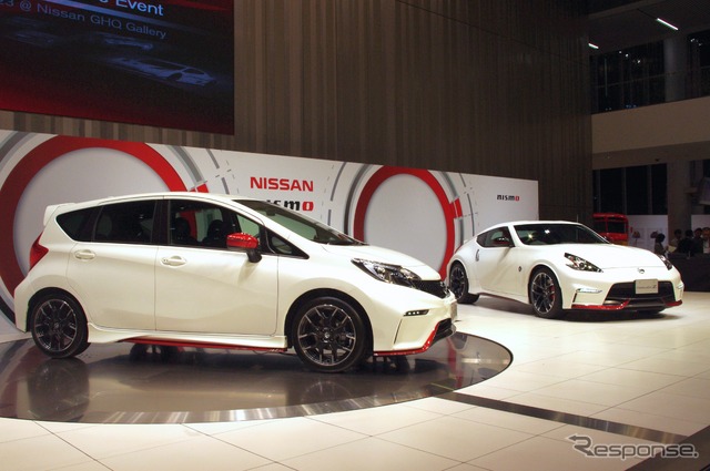 日産 ノートNISMOとフェアレディZ NISMO