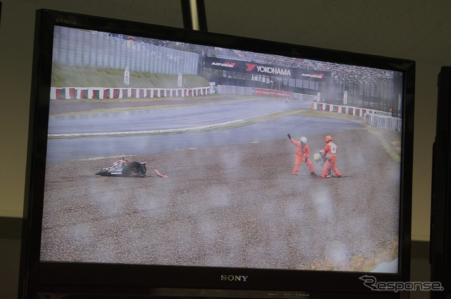 【鈴鹿8耐】レジェンド オブ ヨシムラ 青木、序盤で大クラッシュ…シュワンツ・辻本の戦い終わる