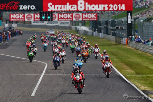 2014コカ・コーラ ゼロ鈴鹿8時間耐久ロードレース 決勝(鈴鹿8耐2014)