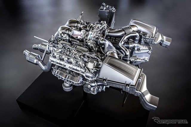 メルセデス-AMG GT用の4.0リットルV8ツインターボ