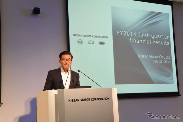 日産自動車決算会見