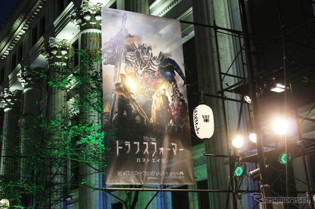 映画『トランスフォーマー/ロストエイジ』日本公開…ニコラ・ベルツやバンブルビーが日本橋に