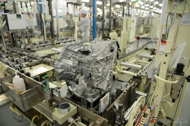 トヨタ自動車(常熟)部品有限会社の生産ライン