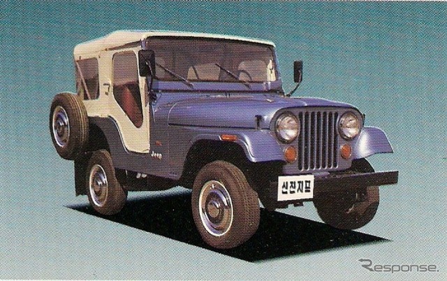 サンヨンの1974年製ジープ