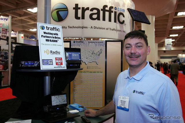 【ITS世界会議05】XMラジオで全米配信、渋滞情報サービス「traffic.com」