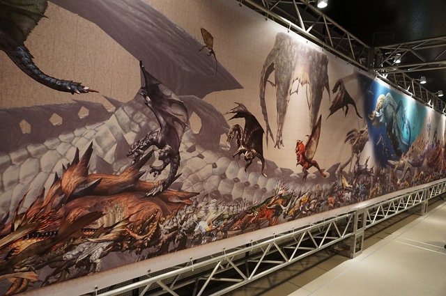 「モンスターハンター展」の内部に潜入!初代『MH』構想時の資料やUSJによる造形物などがビッシリ!