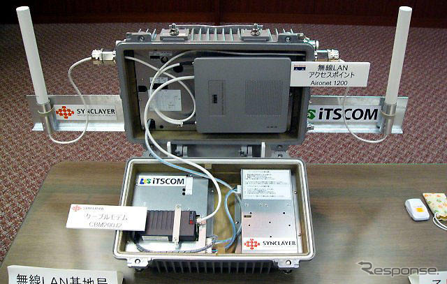 無線LANとCATVを活用…日産、NTTデータら交通安全サービス