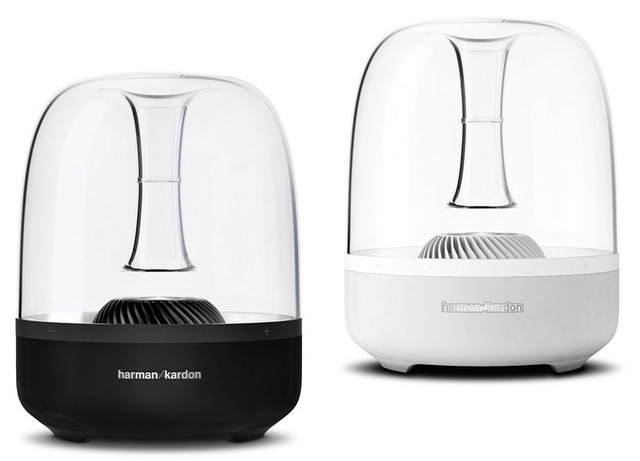 「harman/kardon(ハーマンカードン)」より、ワイヤレスホームスピーカーシステム「AURA」(オーラ)