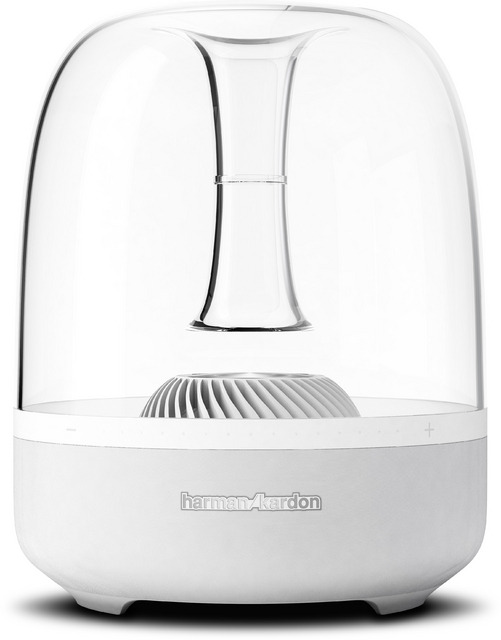 「harman/kardon(ハーマンカードン)」より、ワイヤレスホームスピーカーシステム「AURA」(オーラ)