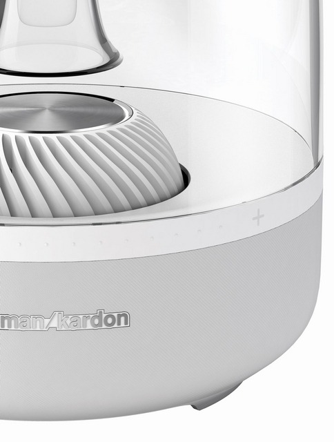 「harman/kardon(ハーマンカードン)」より、ワイヤレスホームスピーカーシステム「AURA」(オーラ)