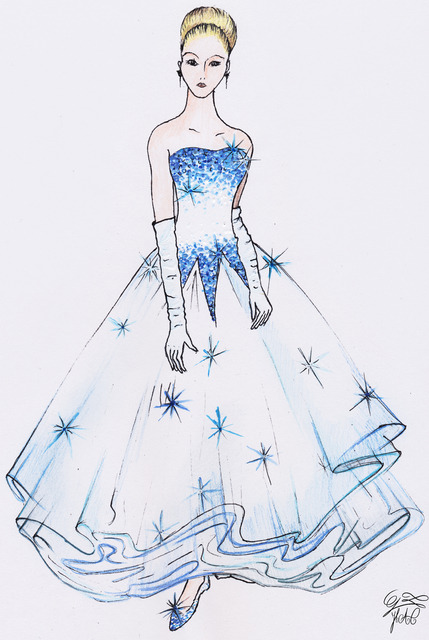 デザイン画/『グレース・オブ・モナコ 公妃の切り札』-(C) 2014 STONE ANGELS SAS