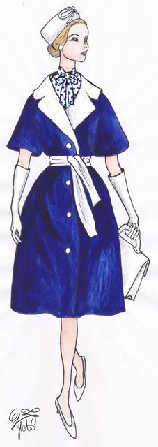デザイン画/『グレース・オブ・モナコ 公妃の切り札』-(C) 2014 STONE ANGELS SAS