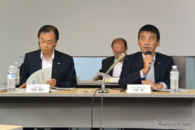 いすゞ自動車決算会見