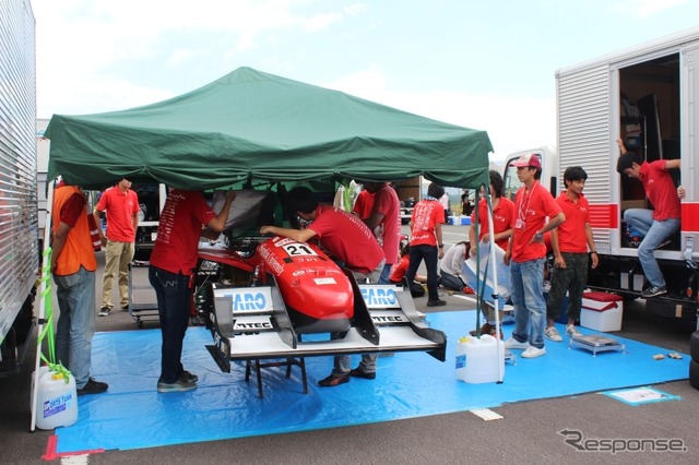 第12回 全日本学生フォーミュラ大会に向けて・上智大学