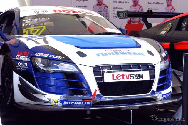 アウディ R8 LMS CUP 第2戦