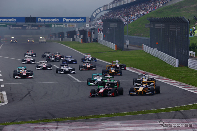 今季は2大会だった富士でのスーパーフォーミュラ開催だが、来季は1大会に。写真：TOYOTA