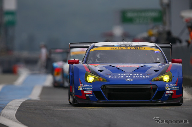 GT300のポールは#61 BRZがゲット。