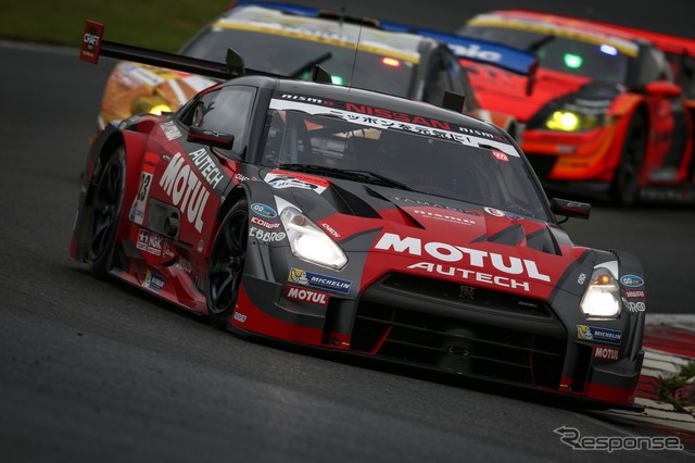 決勝2位の#23 GT-R。