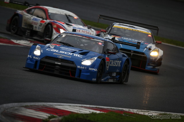 ポイントランク2位の#12 GT-Rは今回決勝8位。
