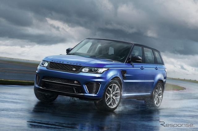 レンジローバー スポーツ SVR の量産モデル