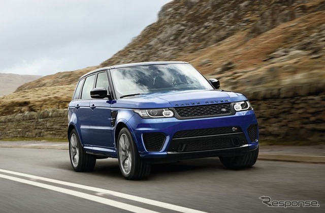 レンジローバー スポーツ SVR の量産モデル