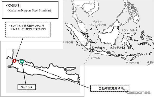 新日鉄住金、インドネシアで自動車用鋼板を合弁で製造
