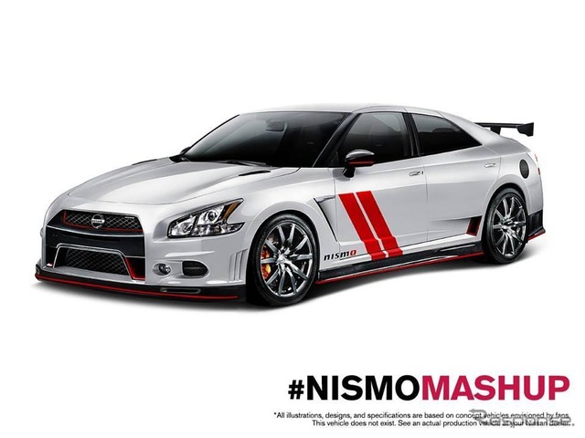 架空プロジェクト「NISMO MASHUP」による4ドアGT-R