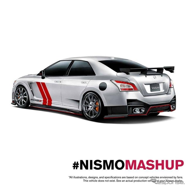 架空プロジェクト「NISMO MASHUP」による4ドアGT-R
