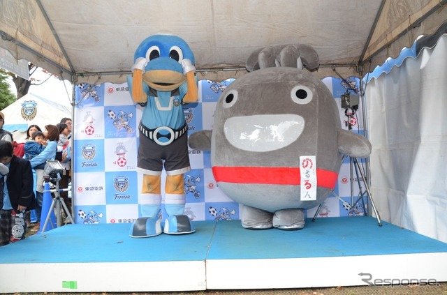 イベント会場では「のるるん」「ふろん太」との記念撮影会などが行われる。