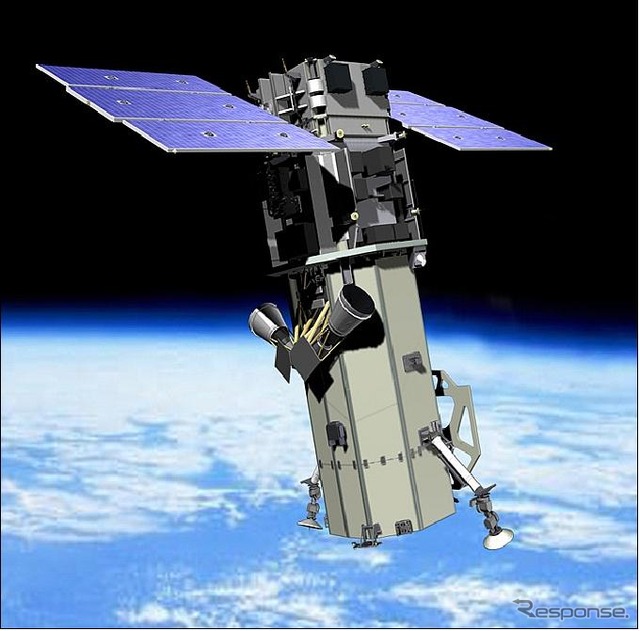 WorldView-3衛星のイメージ
