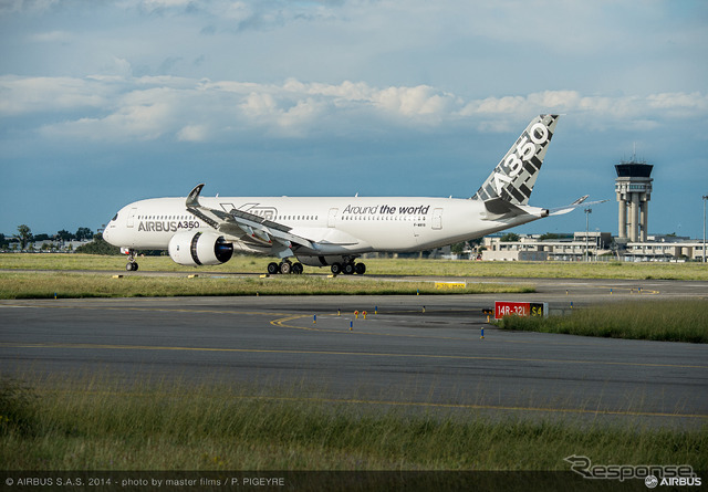 エアバス、A350XWBの路線実証飛行テストが終了