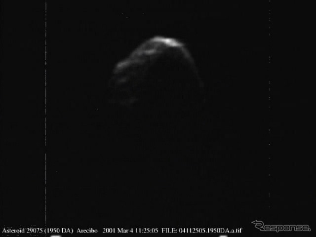 地球に衝突する可能性も指摘されている小惑星 1950 DA