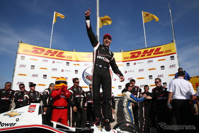 パワーは今季3勝目。写真:INDYCAR