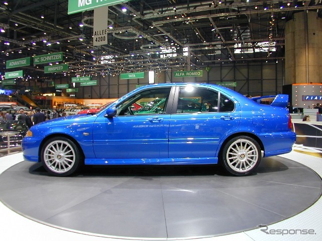 【ジュネーブ・ショー2001続報】新生MG最初のモデル、トリオで姿を現す