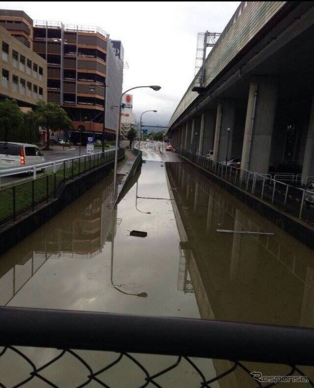 広島集中豪雨による被害