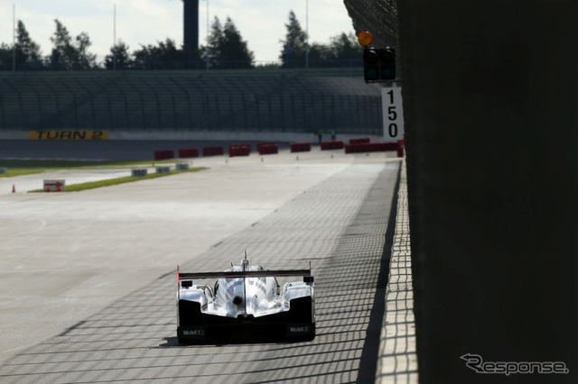 ポルシェ 919ハイブリッドの走行テスト(ユーロスピードウェイ ラウジッツ)