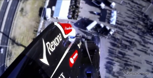 『Top Gear』の覆面レーサー、スティグがF1マシンでバンジージャンプ