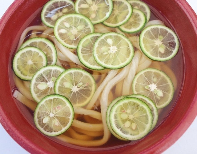 すだちかけうどん(東京都/創作うどん あんぷく)