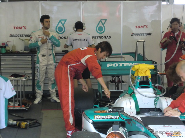 ロッテラーに代わってTOM'Sからの出走、#36 カルダレッリは予選6位。