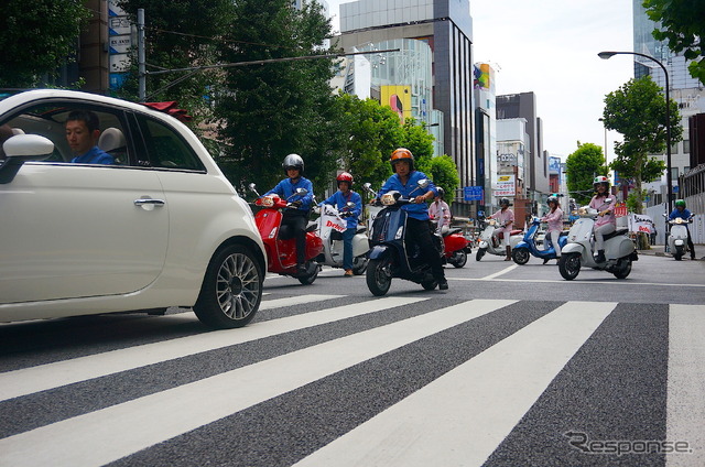 べスパ・スプリント・ロードショー