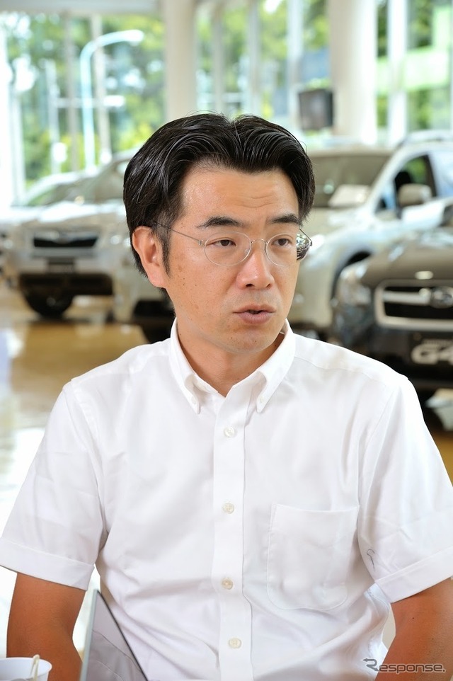 富士重工業 スバル部品用品本部・用品開発部・開発推進グループ 宮下裕次氏