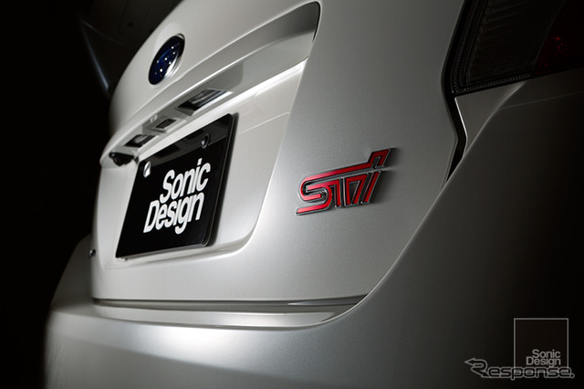 スバル WRX STI（ソニックデザインデモカー）