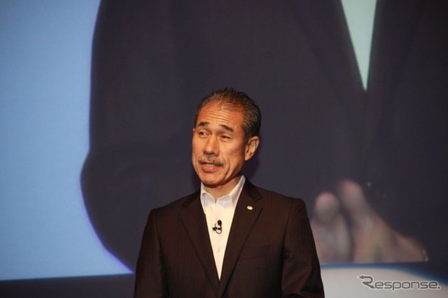 スバル 取締役専務執行役員の日月丈志氏