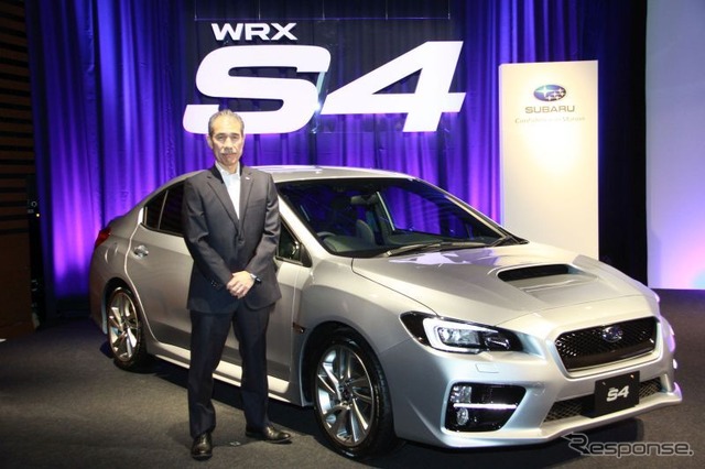 新型 WRX S4 発表