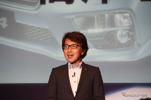 スバル商品企画本部 プロダクトゼネラルマネージャ 高津益夫氏