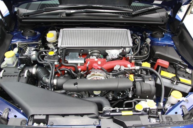 実績があり信頼性も高いEJ20エンジン(STI)