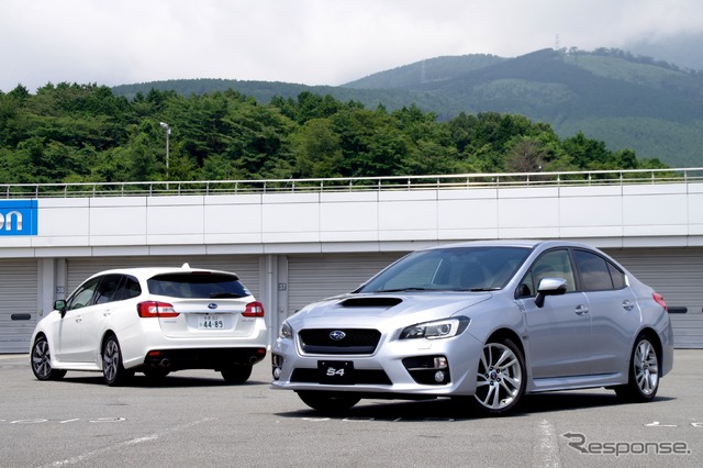 スバル レヴォーグ と WRX S4