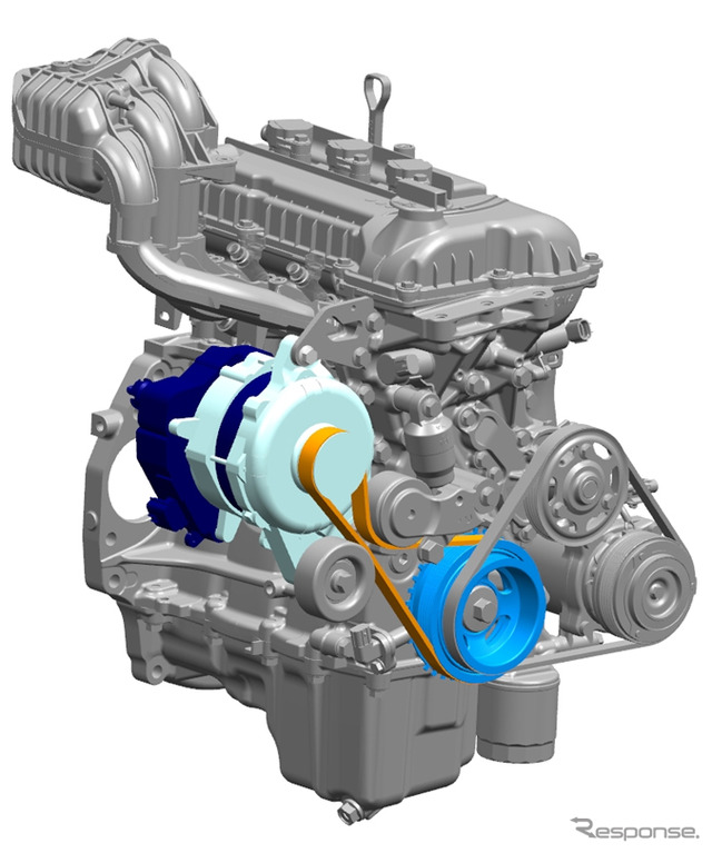 R06A型エンジン（ISG搭載）