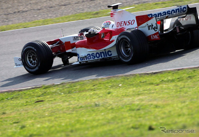 【トヨタF1】ガスコインTF106の初テストに満足